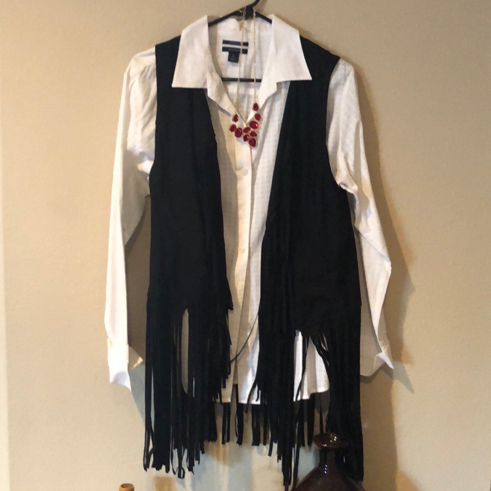 Fringed Vest